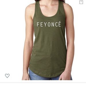 Feyonce racer back tank